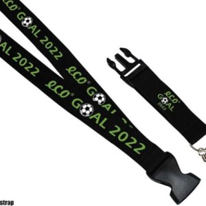 Eco Goal RPET Lanyard